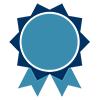 blue award icon 